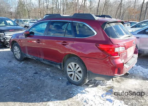2016 Subaru Outback 2.5I Premium из США, поврежденный, VIN 4S4BSBCC6G3246608
